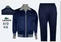 jogging lacoste sport wear survetement man 2013 chaud a10 saphir blanc